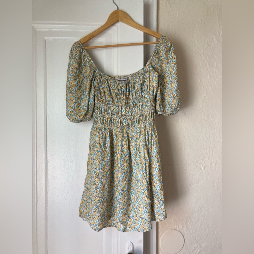 Faithfull the Brand Sylvie Mini Dress Sabinosa Floral Print Size 4/Small NWT